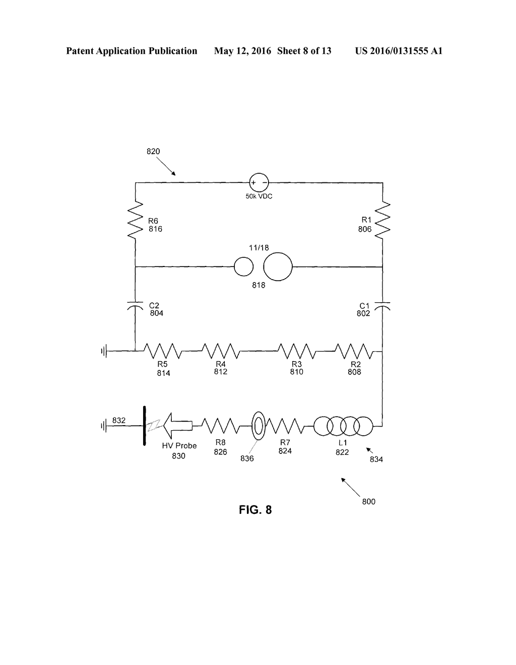 TIRE DEFECT TESTER HAVING A FAULT INDICATOR CIRCUIT - diagram, schematic, and image 09