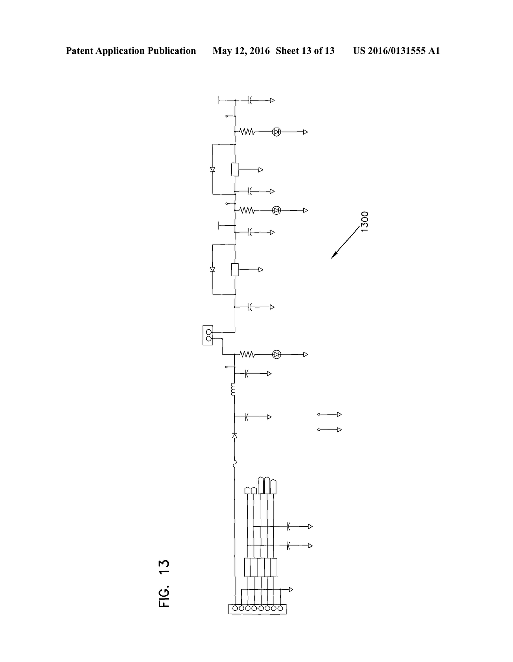 TIRE DEFECT TESTER HAVING A FAULT INDICATOR CIRCUIT - diagram, schematic, and image 14