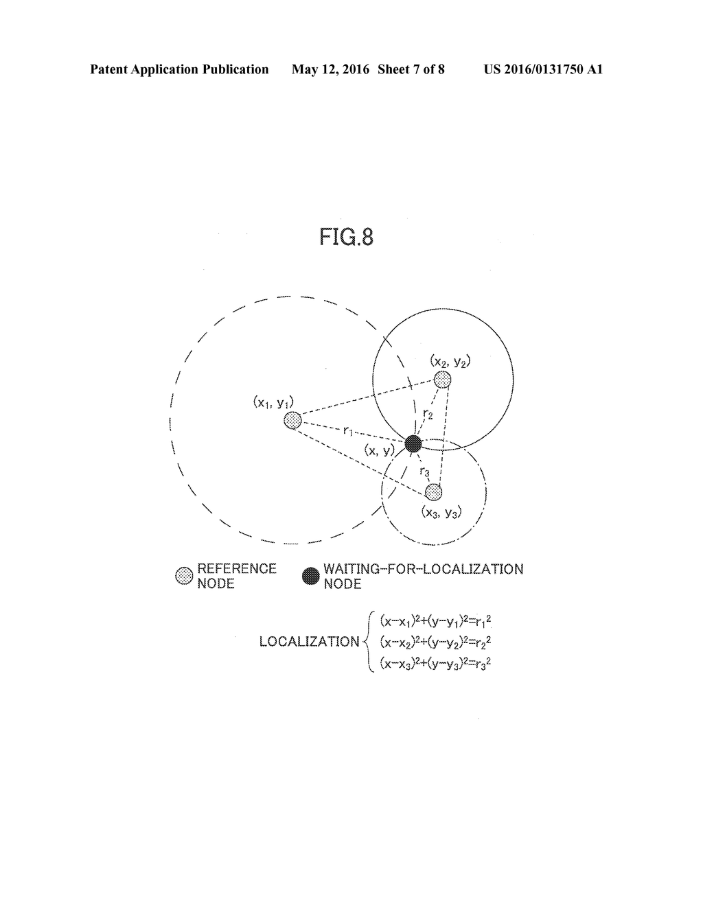 DISTANCE ESTIMATION METHOD AND DEVICE AS WELL AS NODE LOCALIZATION METHOD     AND APPARATUS - diagram, schematic, and image 08