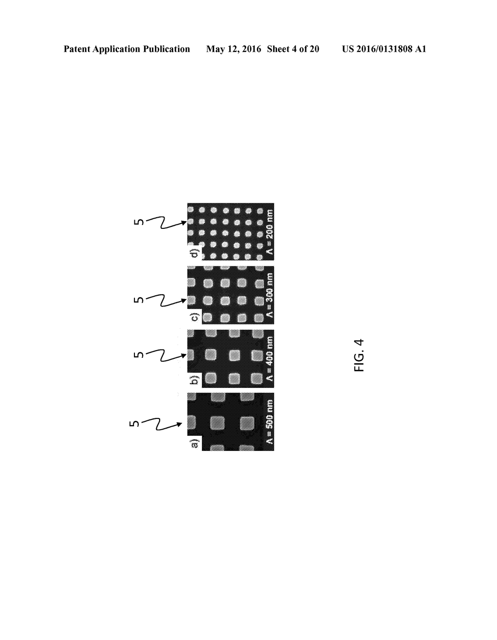 AN OPTICAL DEVICE CAPABLE OF PROVIDING A STRUCTURAL COLOR, AND A     CORRESPONDING METHOD OF MANUFACTURING SUCH A DEVICE - diagram, schematic, and image 05