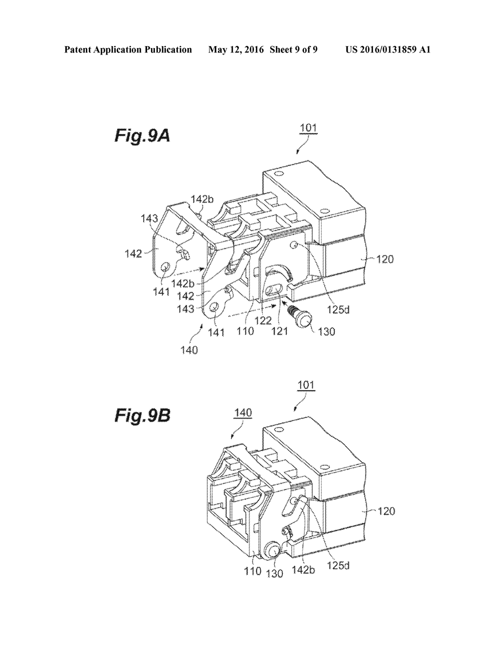 OPTICAL TRANSCEIVER HAVING BAIL WORKING INDEPENDENTLY OF LINEAR MOTION OF     SLIDER - diagram, schematic, and image 10