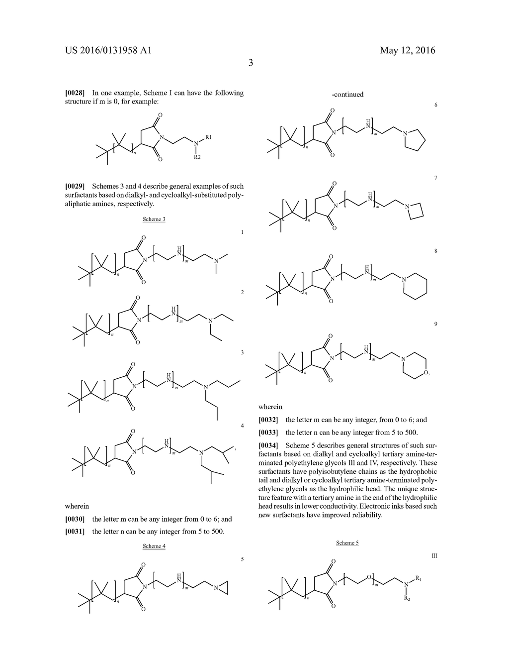 SURFACTANTS WITH A TERMINAL DIALKYL- OR CYCLOALKYL-SUBSTITUTED TERTIARY     AMINE AND INKS INCLUDING THE SAME - diagram, schematic, and image 10