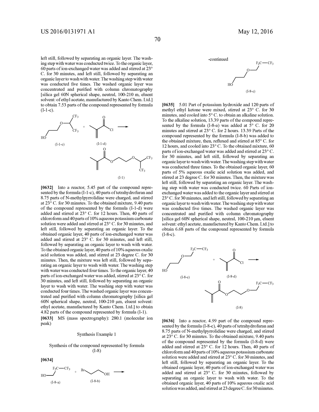COMPOUND, RESIN, RESIST COMPOSITION AND METHOD FOR PRODUCING RESIST     PATTERN - diagram, schematic, and image 71