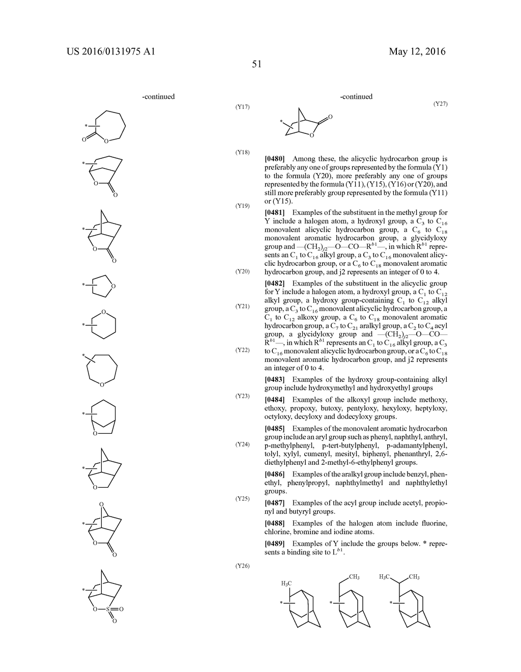 RESIST COMPOSITION AND METHOD FOR PRODUCING RESIST PATTERN - diagram, schematic, and image 52