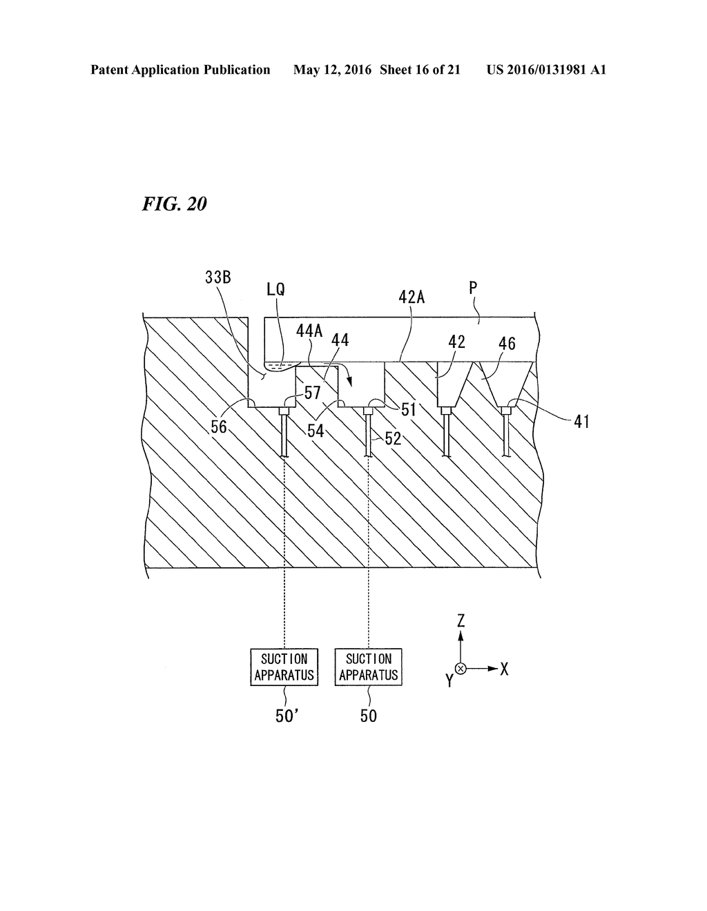 SUBSTRATE HOLDING APPARATUS, EXPOSURE APPARATUS, AND DEVICE FABRICATING     METHOD - diagram, schematic, and image 17