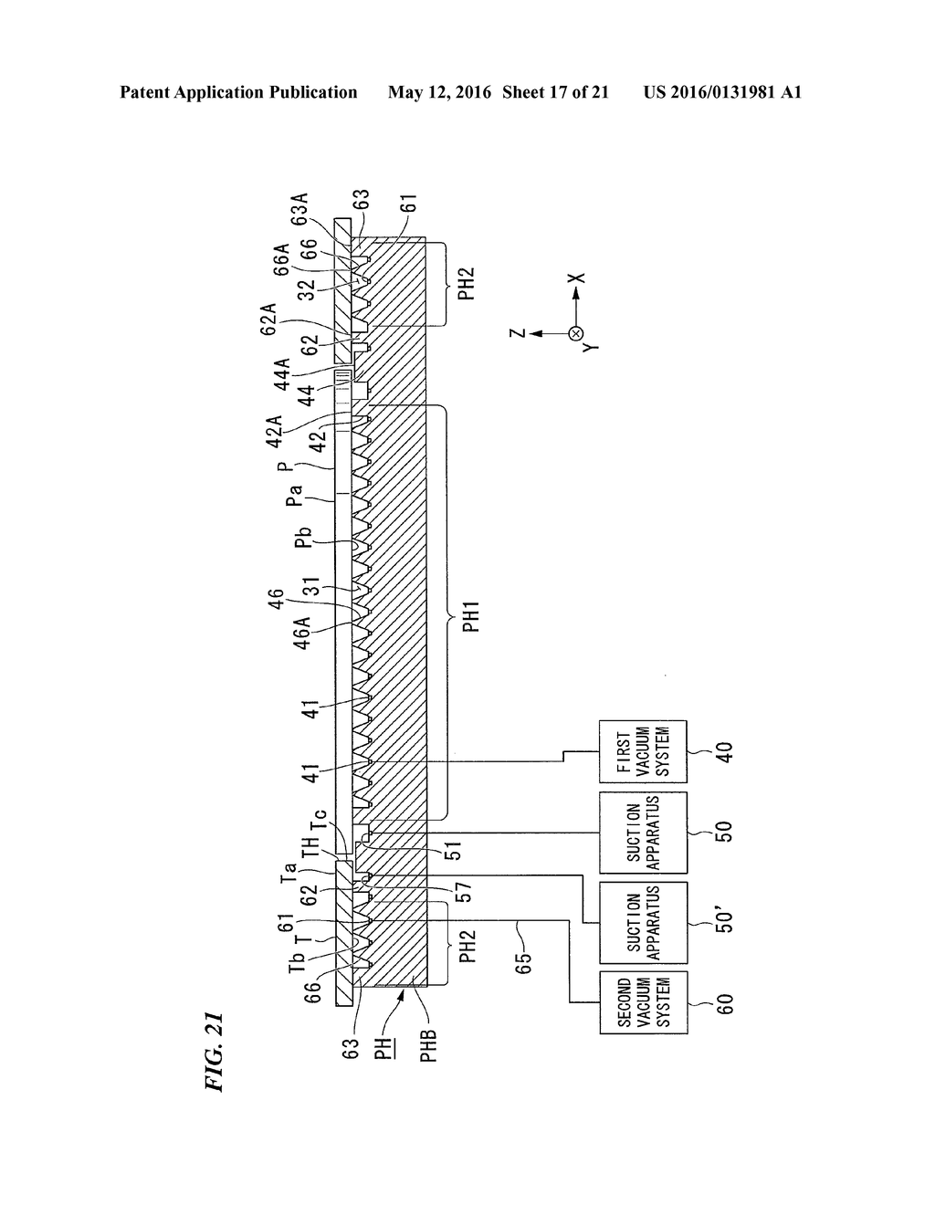 SUBSTRATE HOLDING APPARATUS, EXPOSURE APPARATUS, AND DEVICE FABRICATING     METHOD - diagram, schematic, and image 18