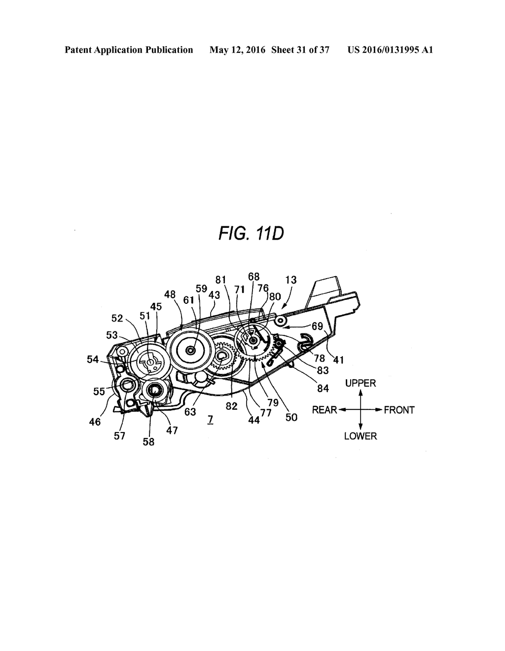 Developing Cartridge Including Detection System for Determining Presence     of Developing Cartridge - diagram, schematic, and image 32