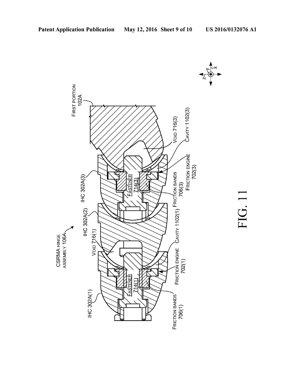 COVERED MULTI-PIVOT HINGE - diagram, schematic, and image 10