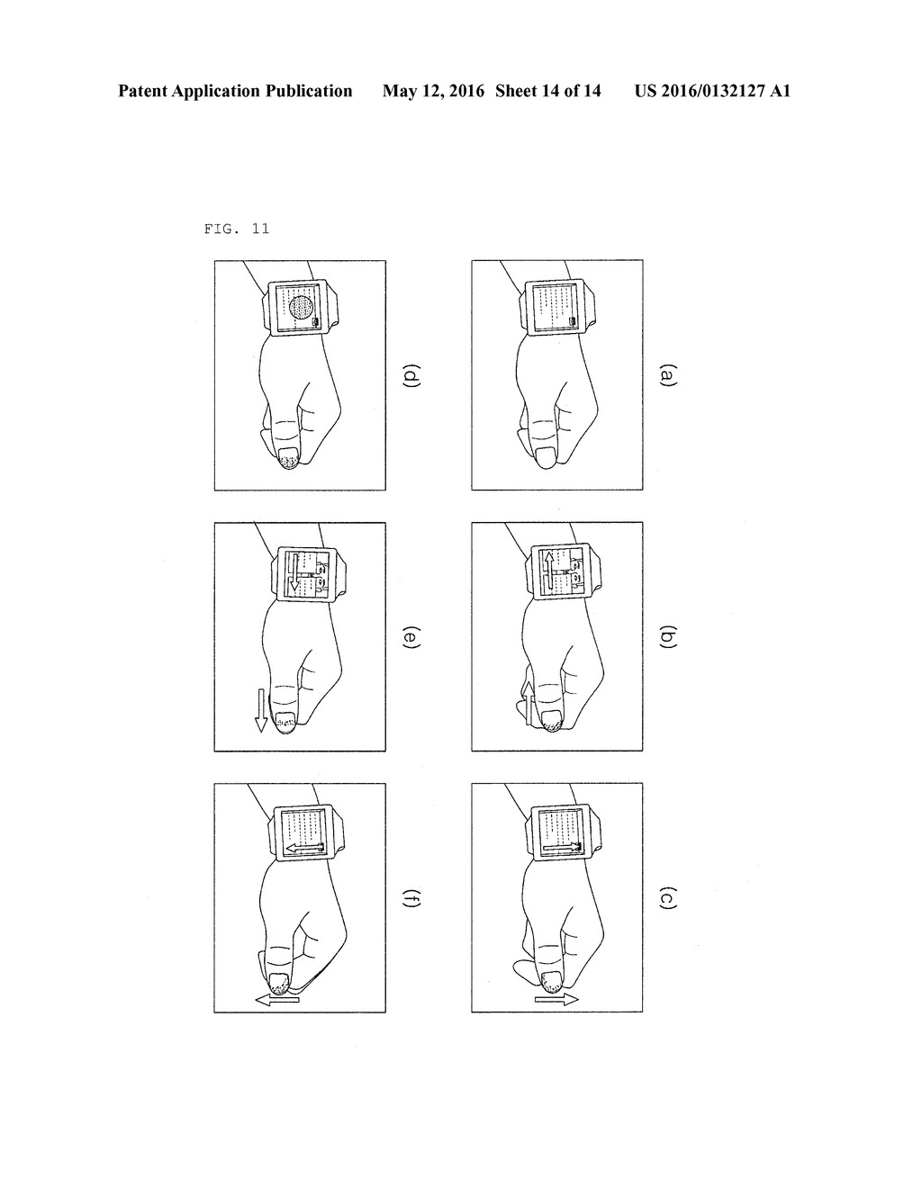 Method and Device for Determining User Input on Basis of Visual     Information on User's Fingernails or Toenails - diagram, schematic, and image 15