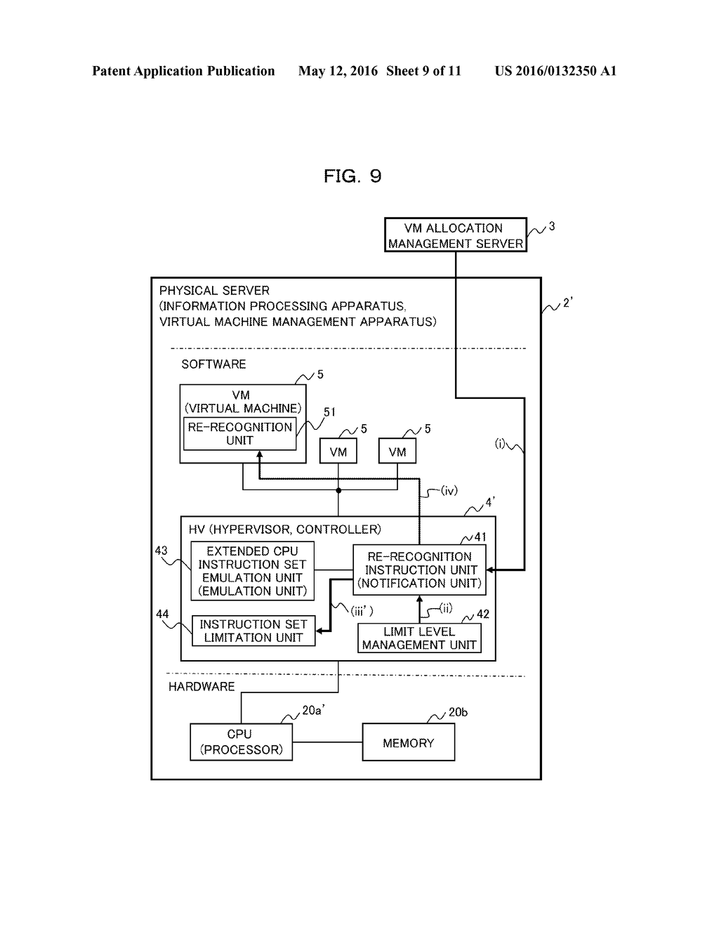 VIRTUAL MACHINE MANAGEMENT METHOD, VIRTUAL MACHINE MANAGEMENT APPARATUS,     AND COMPUTER-READABLE RECORDING MEDIUM HAVING STORED THEREIN VIRTUAL     MACHINE MANAGEMENT PROGRAM - diagram, schematic, and image 10