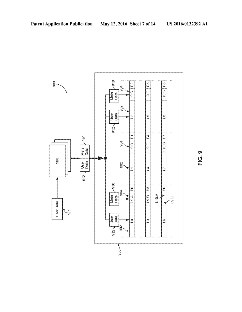 NON-VOLATILE MEMORY DATA STORAGE WITH LOW READ AMPLICATION - diagram, schematic, and image 08