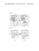 METHOD OF DISPLAYING MEMO AND DEVICE THEREFOR diagram and image