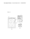 METHOD OF DISPLAYING MEMO AND DEVICE THEREFOR diagram and image