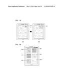 METHOD OF DISPLAYING MEMO AND DEVICE THEREFOR diagram and image