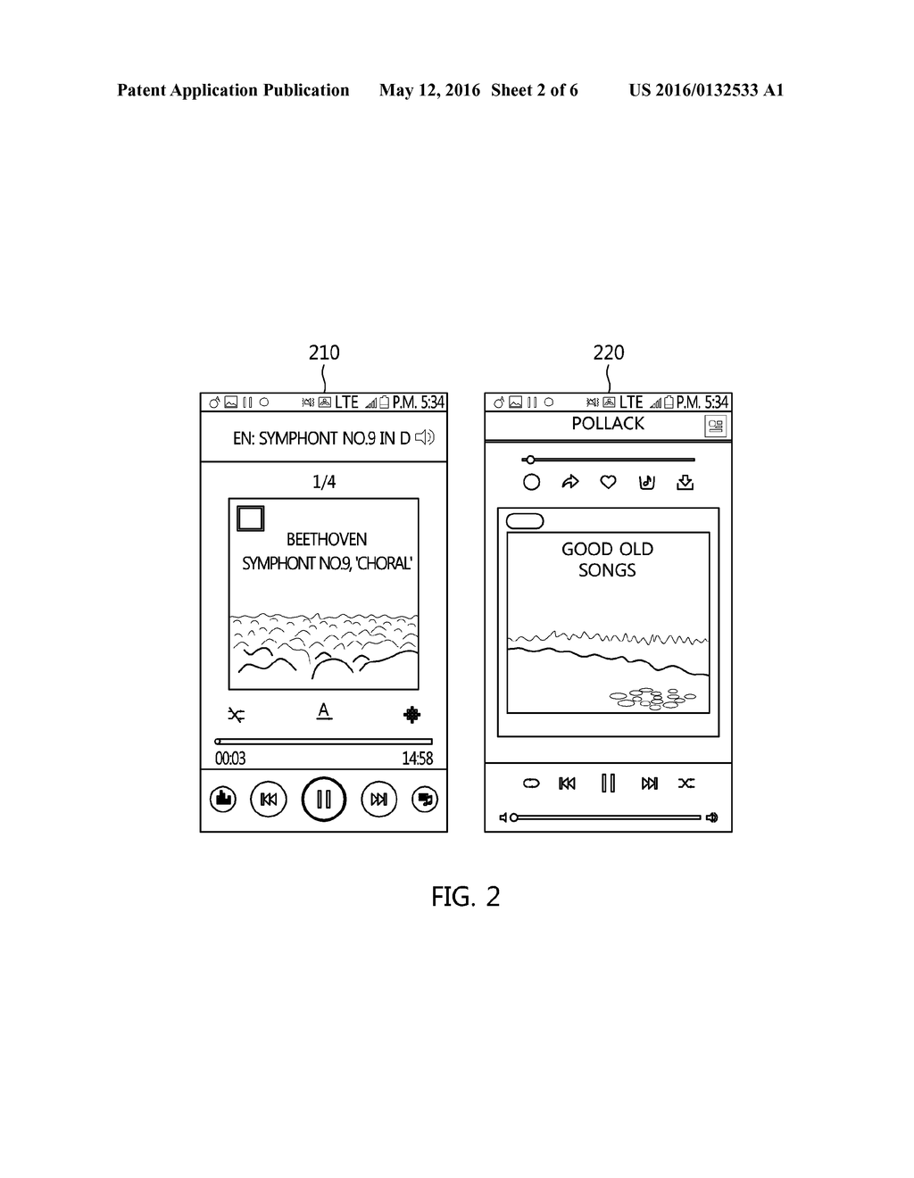 DEVICE FOR PROVIDING IMAGE RELATED TO REPLAYED MUSIC AND METHOD USING SAME - diagram, schematic, and image 03