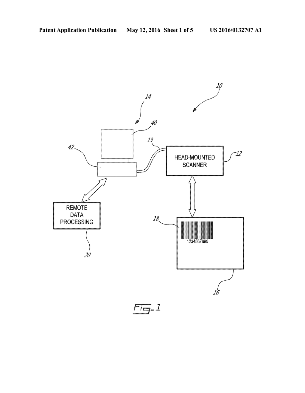 HEAD-MOUNTED CODE SCANNER - diagram, schematic, and image 02