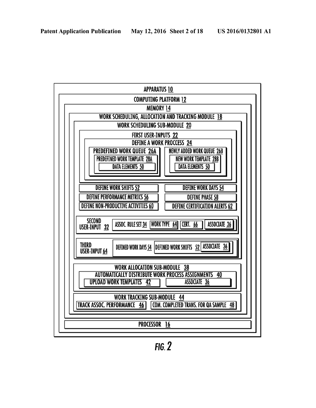 GLOBAL WORK ALLOCATOR SYSTEM - diagram, schematic, and image 03