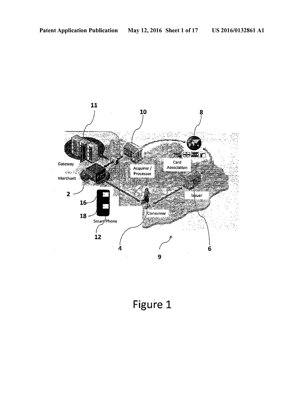 METHOD, DEVICE AND SECURE ELEMENT FOR CONDUCTING A SECURED FINANCIAL     TRANSACTION ON A DEVICE - diagram, schematic, and image 02