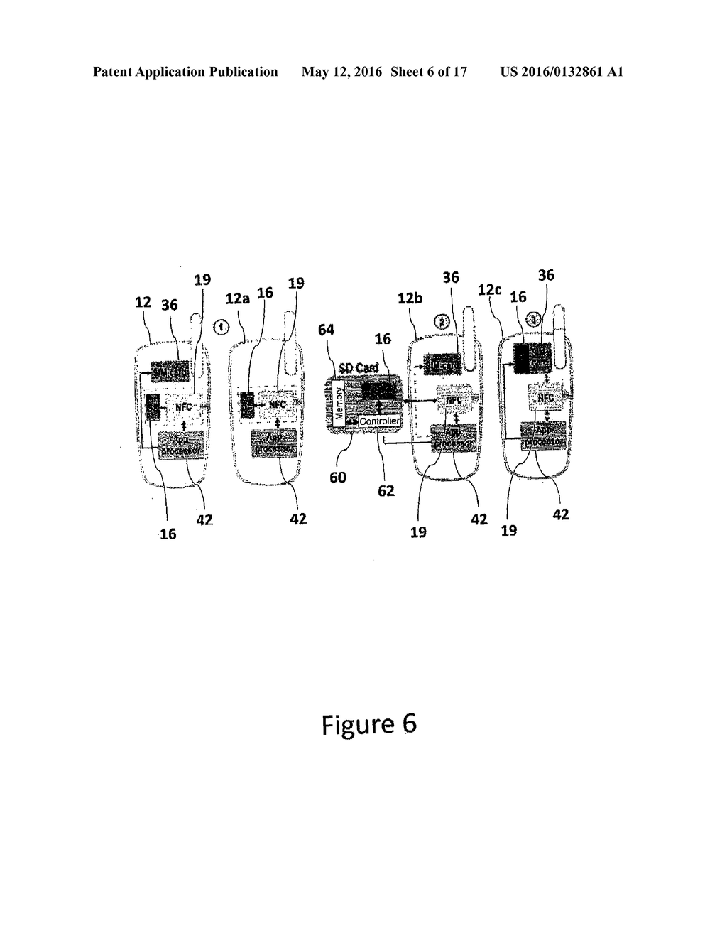 METHOD, DEVICE AND SECURE ELEMENT FOR CONDUCTING A SECURED FINANCIAL     TRANSACTION ON A DEVICE - diagram, schematic, and image 07