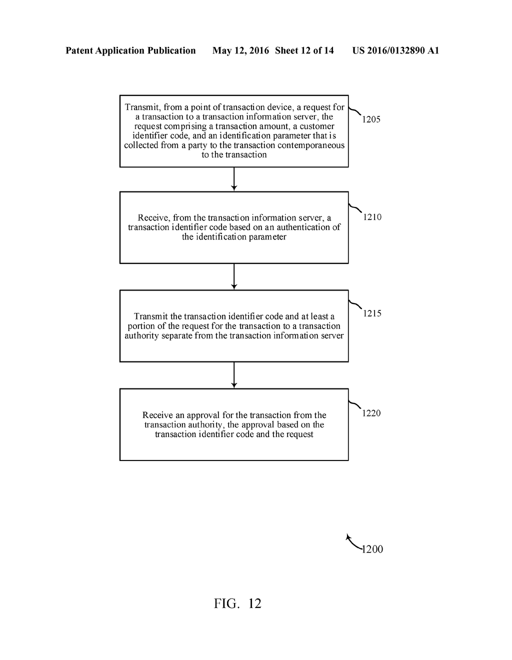 POINT OF TRANSACTION DEVICE WITH MULTI-FACTOR AUTHENTICATION - diagram, schematic, and image 13