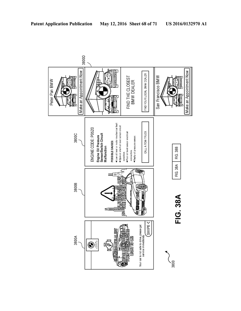 GENERATING AND DELIVERING A WRAP PACKAGE OF CARDS INCLUDING CUSTOM CONTENT     AND/OR SERVICES IN RESPONSE TO A VEHICLE DIAGNOSTIC SYSTEM TRIGGERED     EVENT - diagram, schematic, and image 69