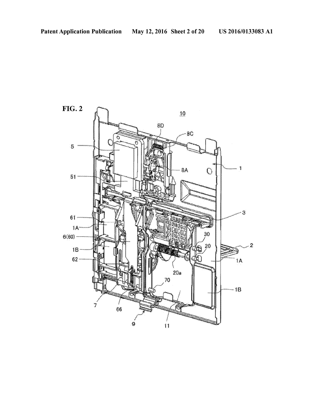 ARTICLE EJECTING DEVICE OF AUTOMATIC VENDING MACHINE - diagram, schematic, and image 03