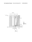 STRUCTURE POSITIONED BETWEEN MAGNETIC POLE AND NEAR-FIELD TRANSDUCER diagram and image