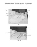 STRUCTURE POSITIONED BETWEEN MAGNETIC POLE AND NEAR-FIELD TRANSDUCER diagram and image