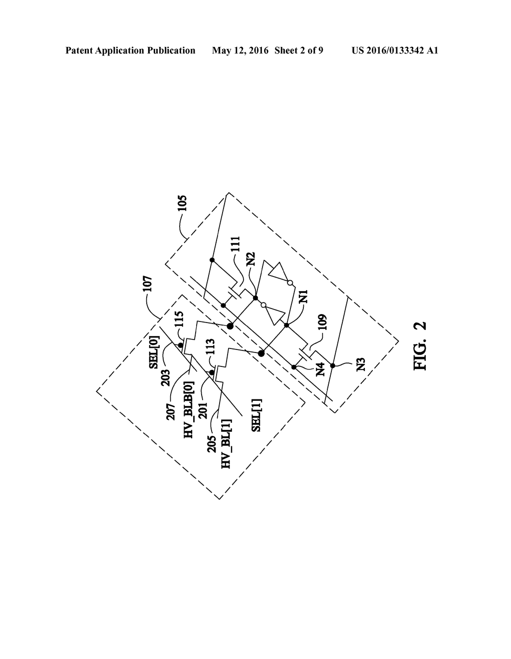 INTEGRATED CIRCUIT HAVING VOLTAGE MISMATCH REDUCTION - diagram, schematic, and image 03