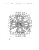 NON-PLANAR INDUCTIVE ELECTRICAL ELEMENTS IN SEMICONDUCTOR PACKAGE LEAD     FRAME diagram and image