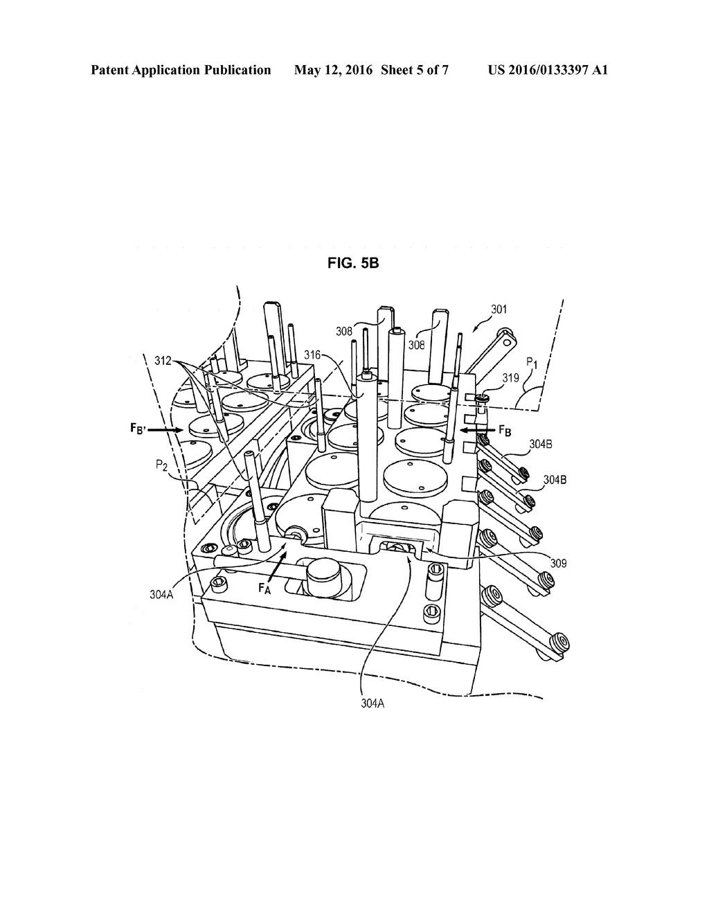 METHOD FOR PRODUCING A MODULE FOR THE STORAGE OF ELECTRICAL ENERGY,     ASSOCIATED PRODUCTION TOOL AND MODULE FOR THE STORAGE OF ELECTRICAL     ENERGY, OBTAINED BY IMPLEMENTING THE METHOD - diagram, schematic, and image 06