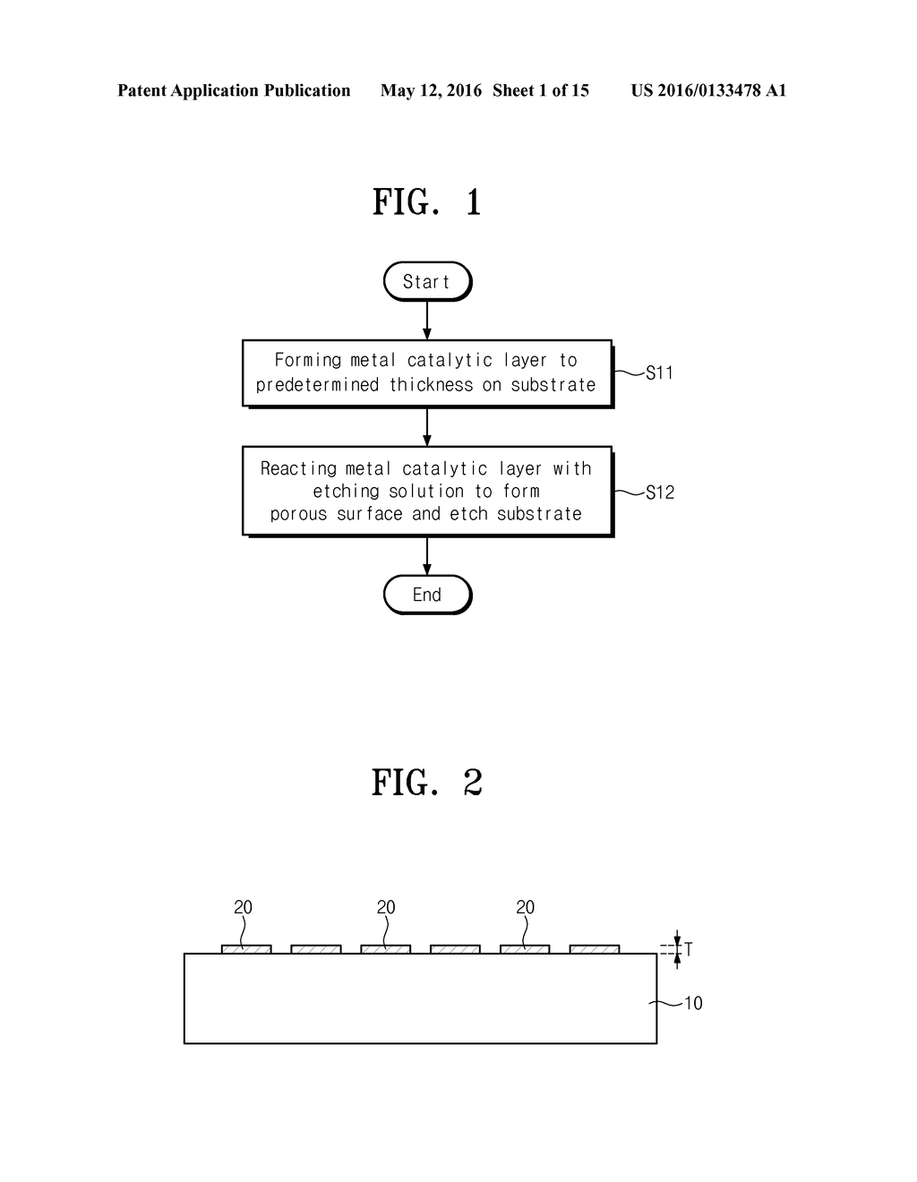 METHODS FOR ETCHING SUBSTRATE AND SEMICONDUCTOR DEVICES - diagram, schematic, and image 02