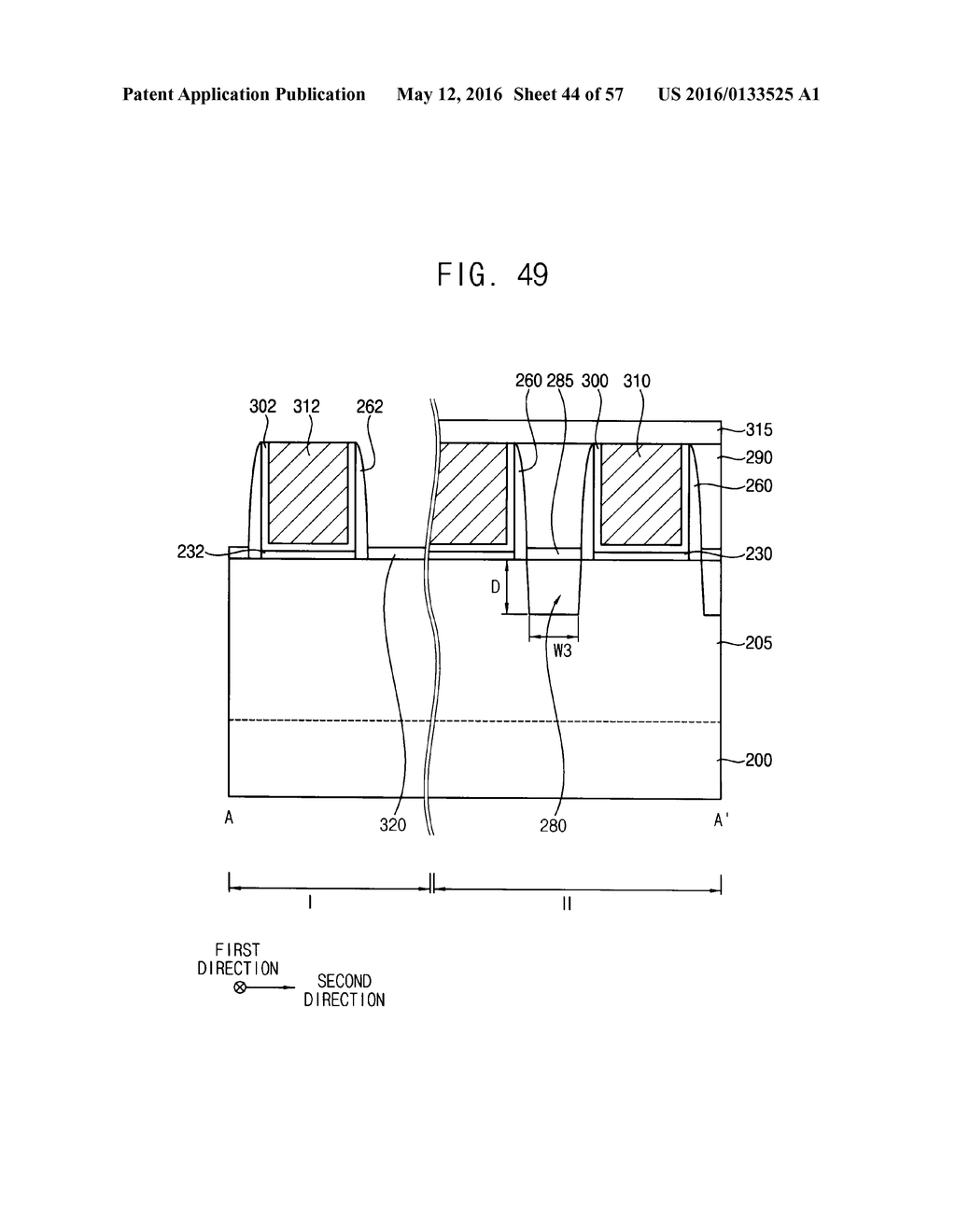 SEMICONDUCTOR DEVICES AND METHODS OF MANUFACTURING THE SAME - diagram, schematic, and image 45