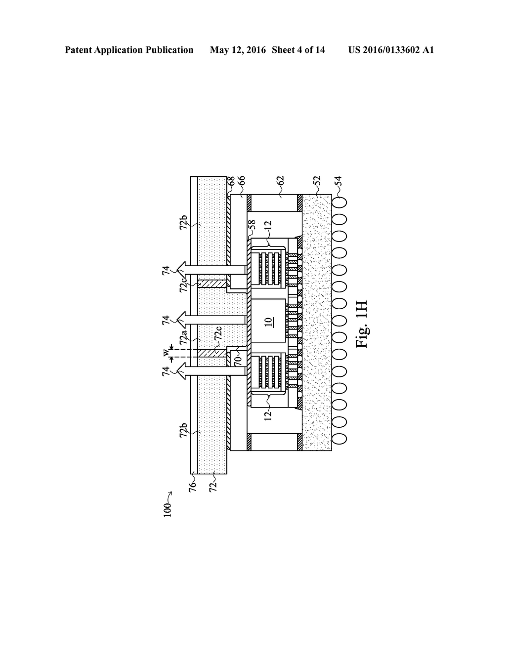 Packages with Thermal Management Features for Reduced Thermal Crosstalk     and Methods of Forming Same - diagram, schematic, and image 05