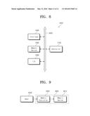 SEMICONDUCTOR PACKAGE AND SEMICONDUCTOR DEVICE INCLUDING THE SAME diagram and image