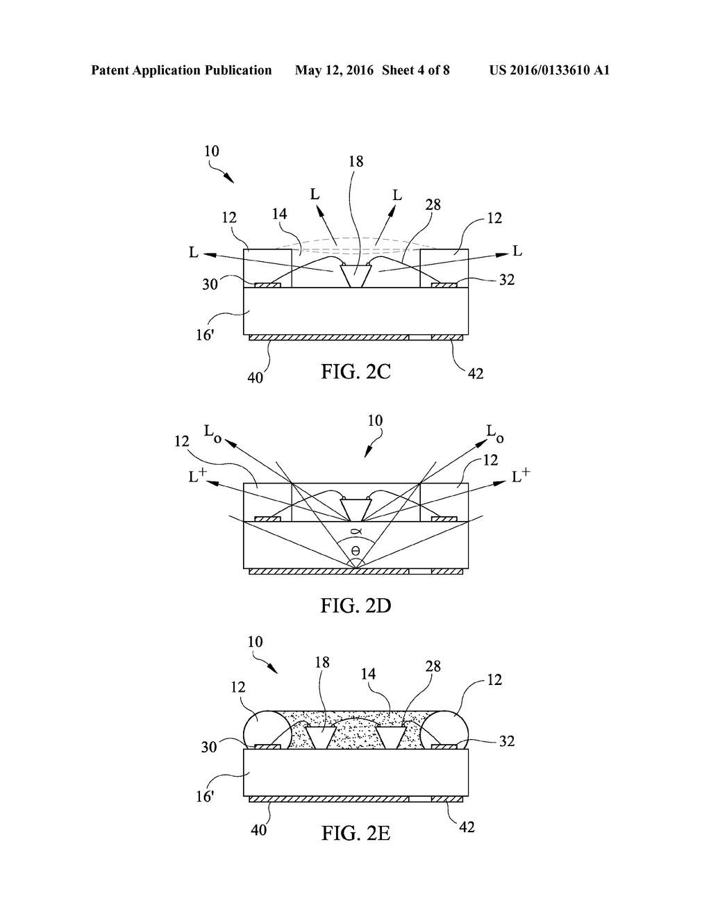 LIGHT EMITTING DIODE (LED) COMPONENTS AND METHODS - diagram, schematic, and image 05