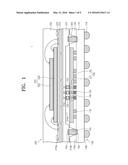 SEMICONDUCTOR PACKAGE AND ELECTRONIC DEVICE HAVING HEAT DISSIPATION diagram and image