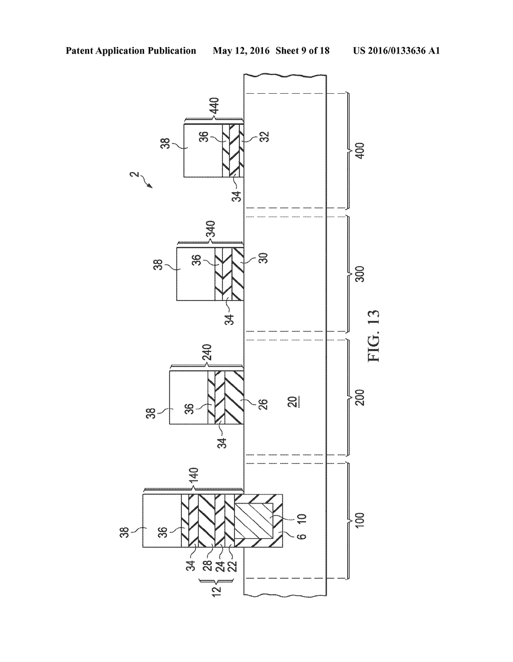 Embedded Flash Memory Device with Floating Gate Embedded in a Substrate - diagram, schematic, and image 10