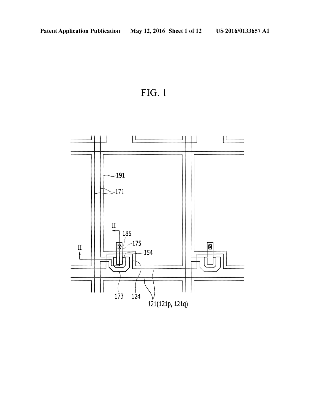 THIN FILM TRANSISTOR ARRAY PANEL AND METHOD OF MANUFACTURING THE SAME - diagram, schematic, and image 02