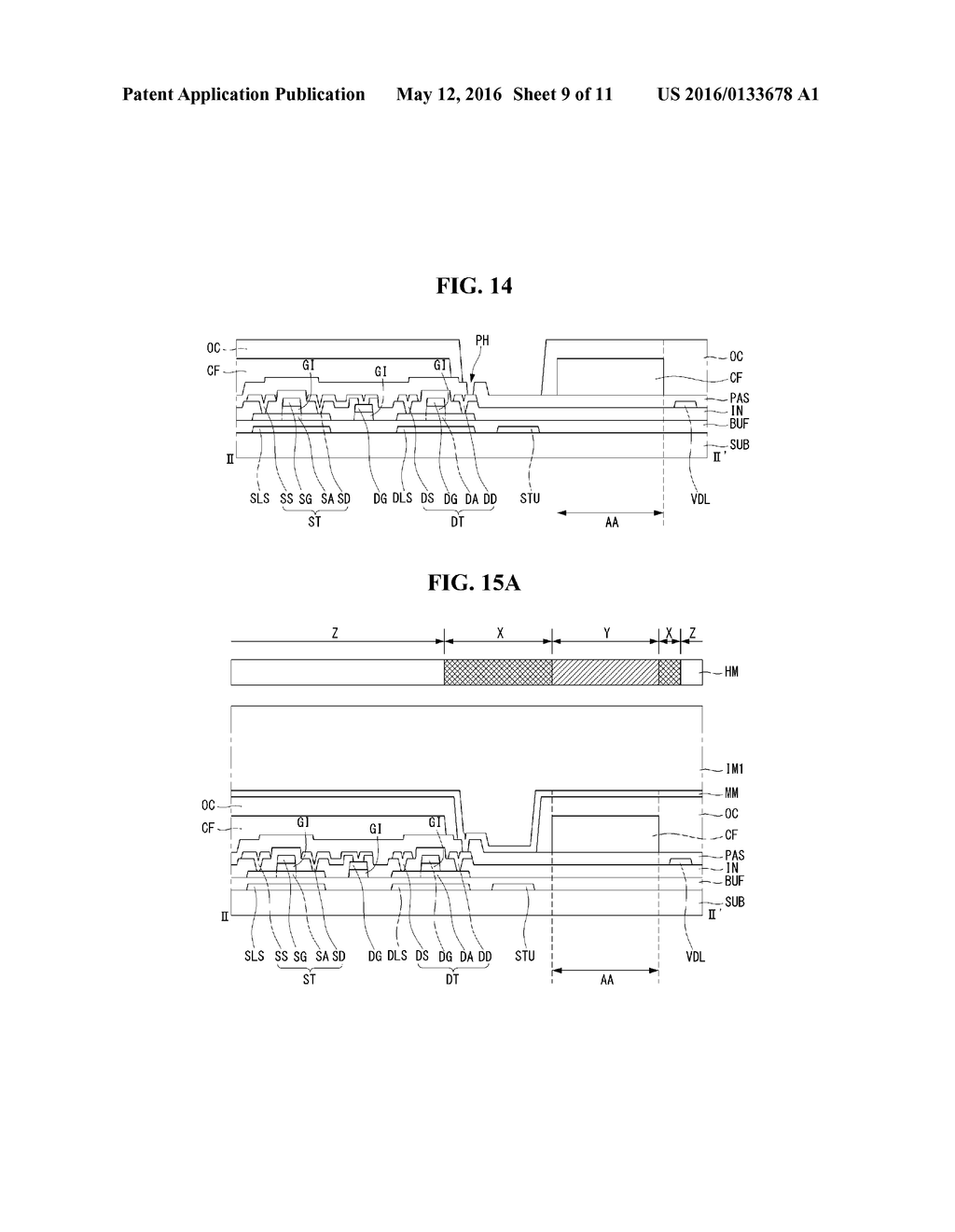 ORGANIC LIGHT-EMITTING DIODE DISPLAY AND METHOD FOR MANUFACTURING THE SAME - diagram, schematic, and image 10