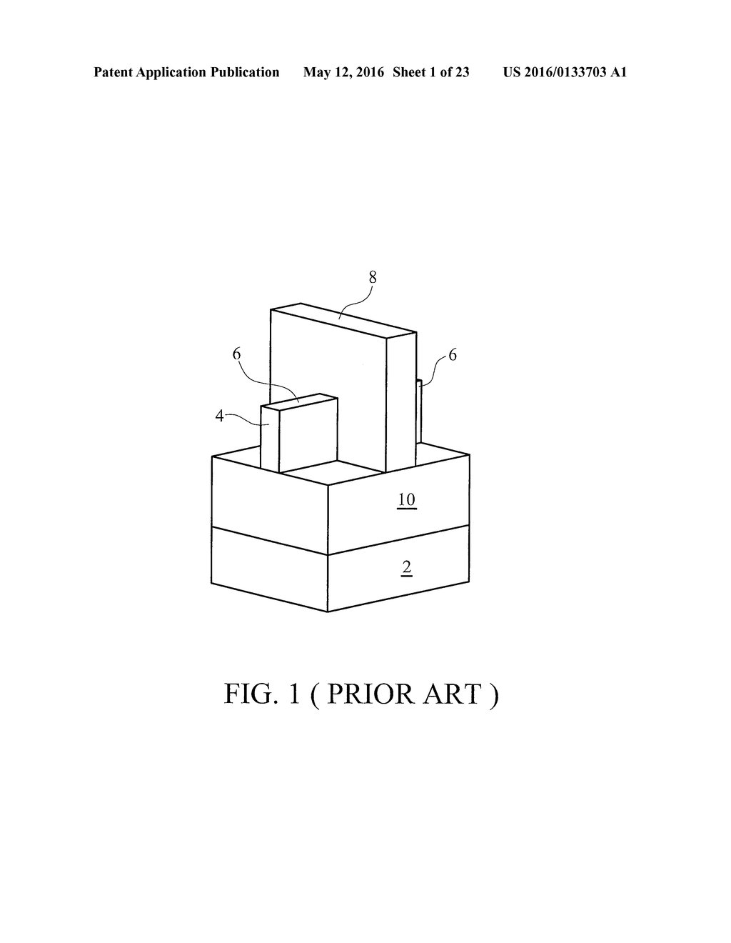 FinFETs Having Dielectric Punch-Through Stoppers - diagram, schematic, and image 02