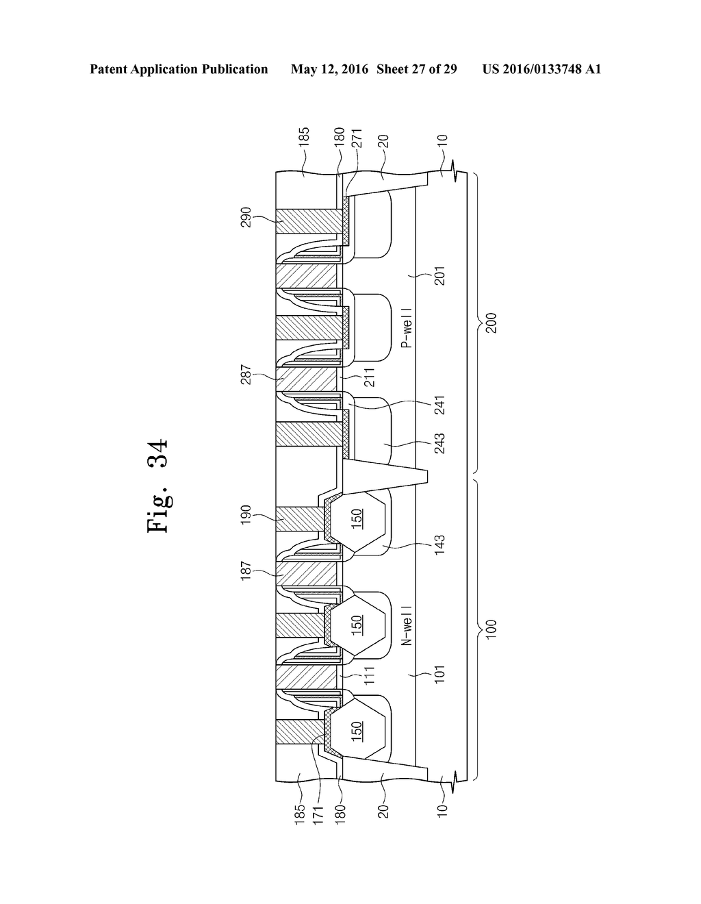 SEMICONDUCTOR DEVICES INCLUDING SILICIDE REGIONS AND METHODS OF     FABRICATING THE SAME - diagram, schematic, and image 28