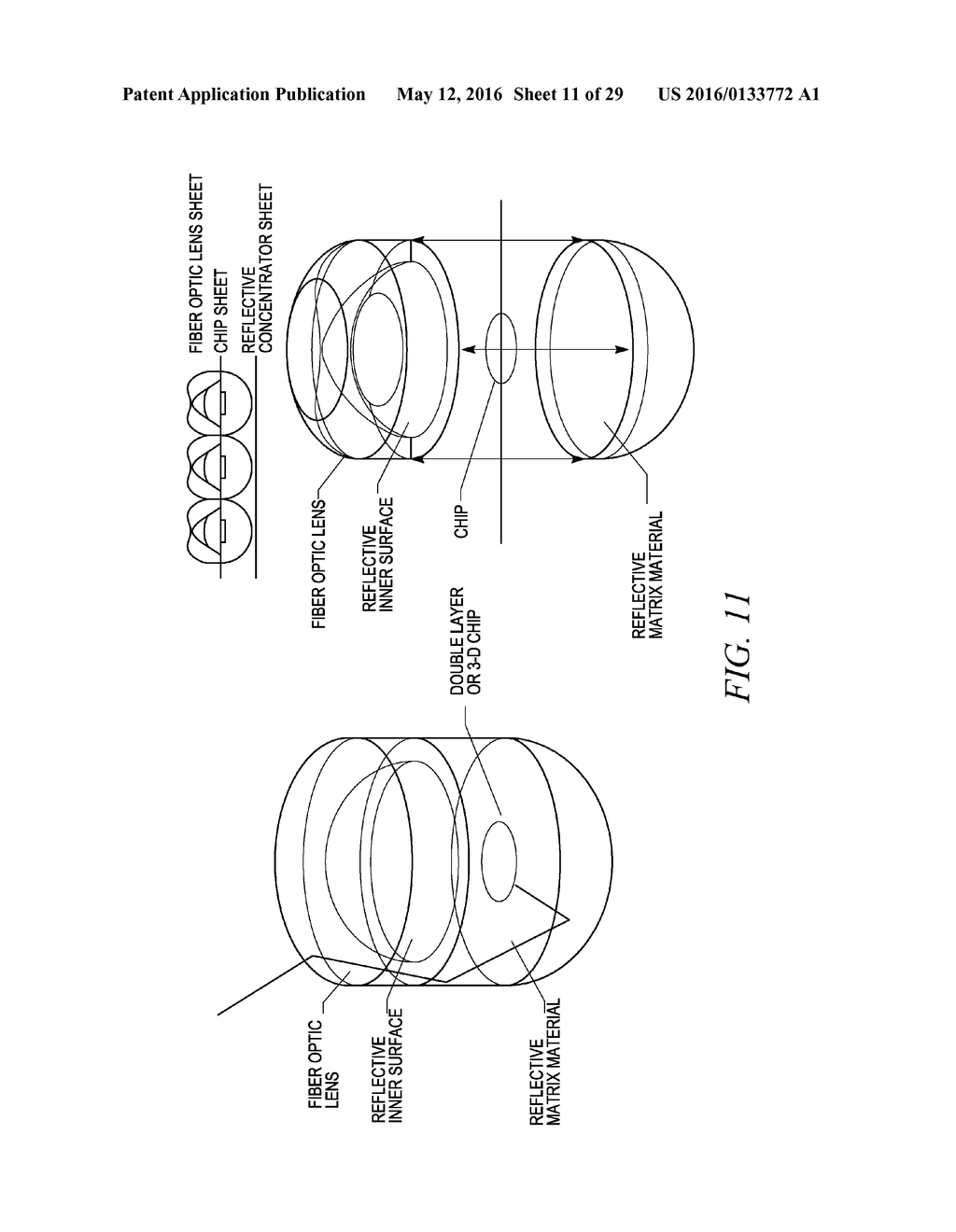 CONCENTRATING OPTICAL WAVEGUIDE AND CONTAINMENT CHAMBER SYSTEM - diagram, schematic, and image 12