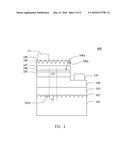 LIGHT-EMITTING DEVICE HAVING A PATTERNED SURFACE diagram and image