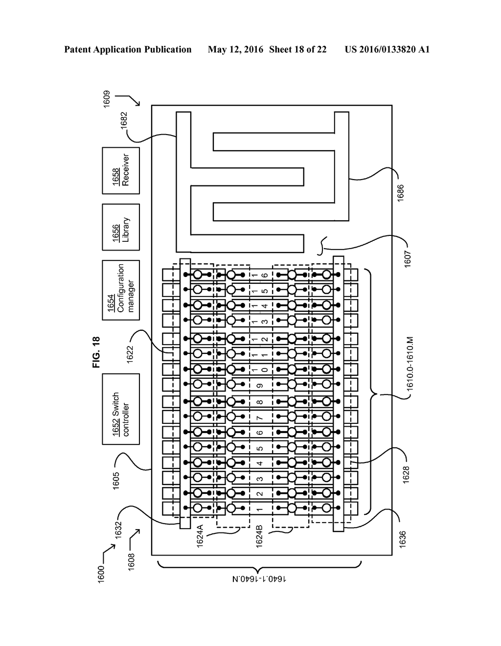 SURFACE ACOUSTIC WAVE DEVICE HAVING COMBINABLE SELECTABLE ELECTRODE     SUB-ELEMENTS - diagram, schematic, and image 19