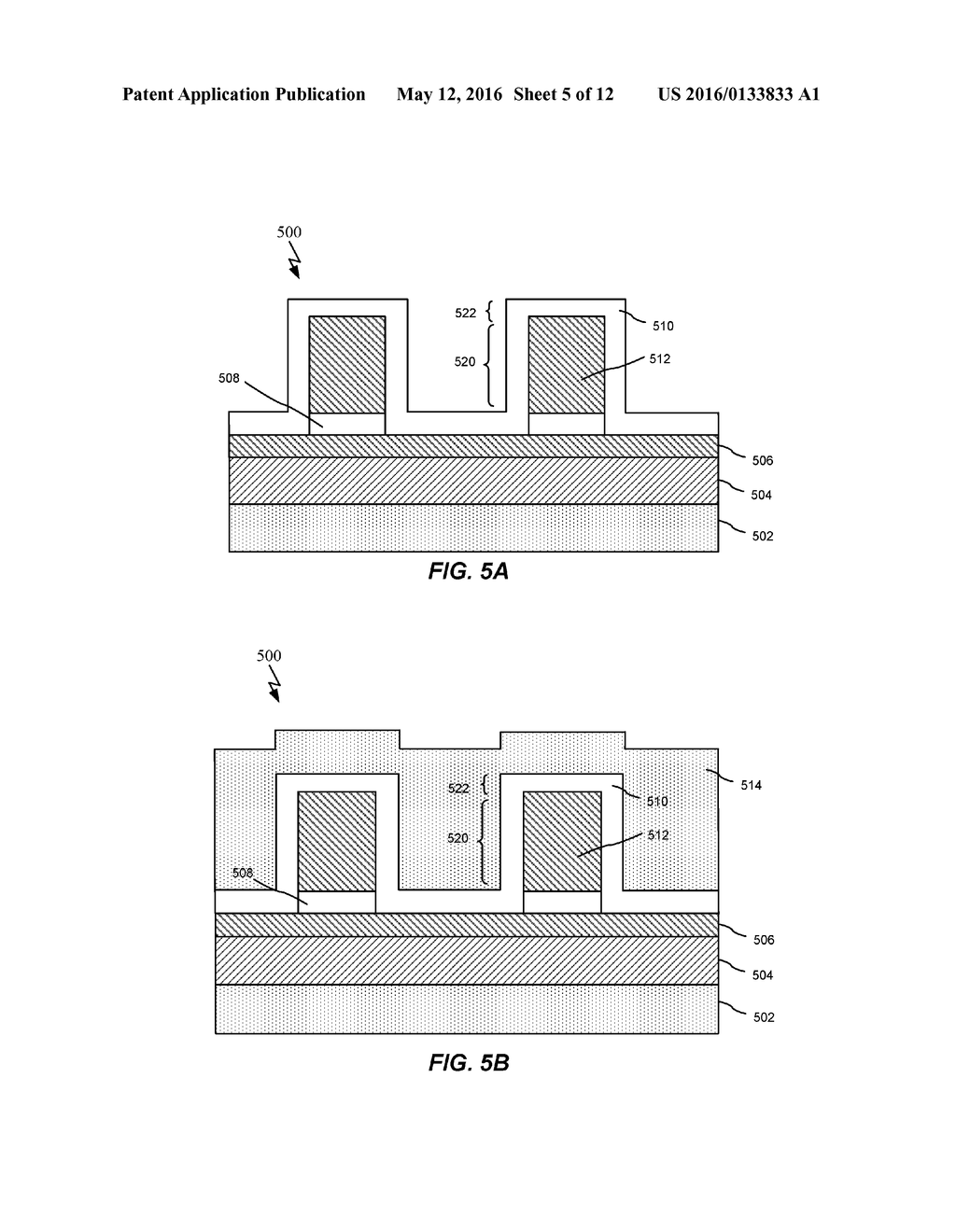 REPLACEMENT CONDUCTIVE HARD MASK FOR MULTI-STEP MAGNETIC TUNNEL JUNCTION     (MTJ) ETCH - diagram, schematic, and image 06