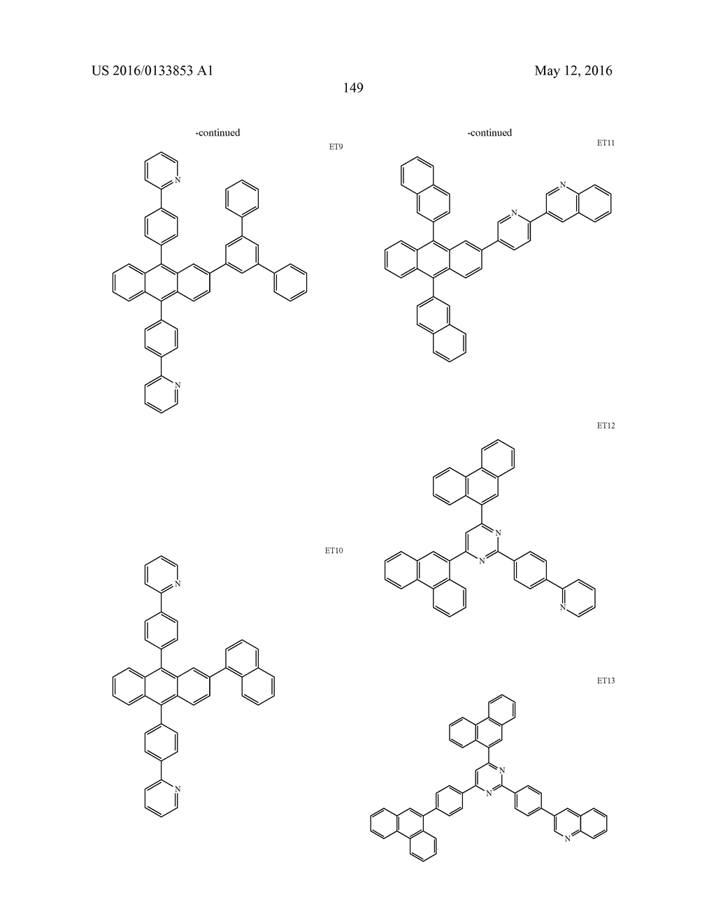 ORGANIC LIGHT-EMITTING DEVICE - diagram, schematic, and image 151