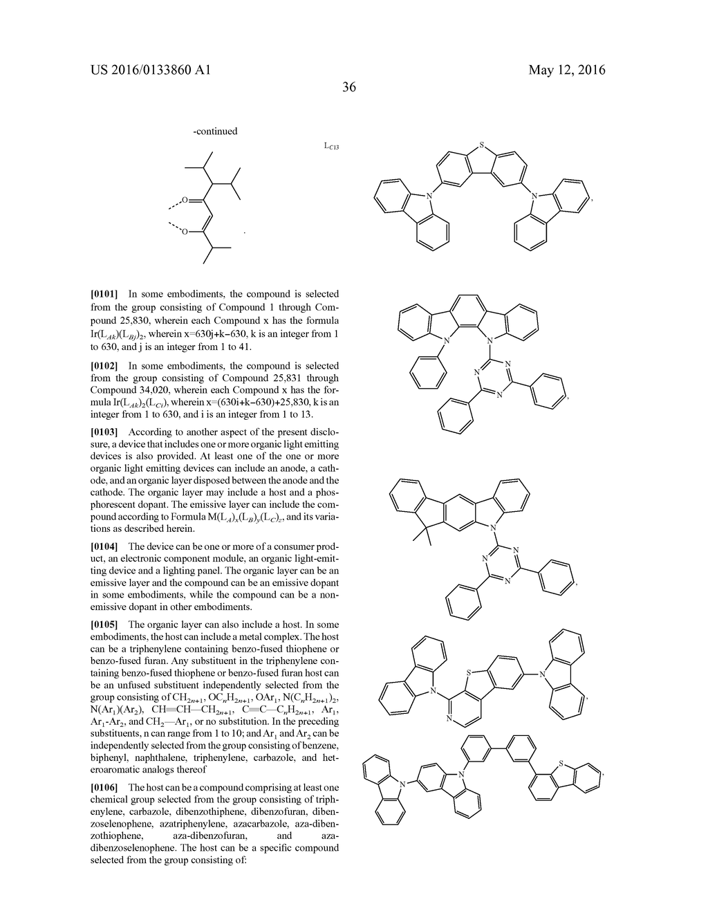 ORGANIC ELECTROLUMINESCENT MATERIALS AND DEVICES - diagram, schematic, and image 40