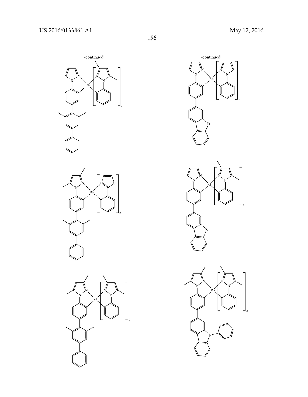 EMITTERS BASED ON OCTAHEDRAL METAL COMPLEXES - diagram, schematic, and image 165