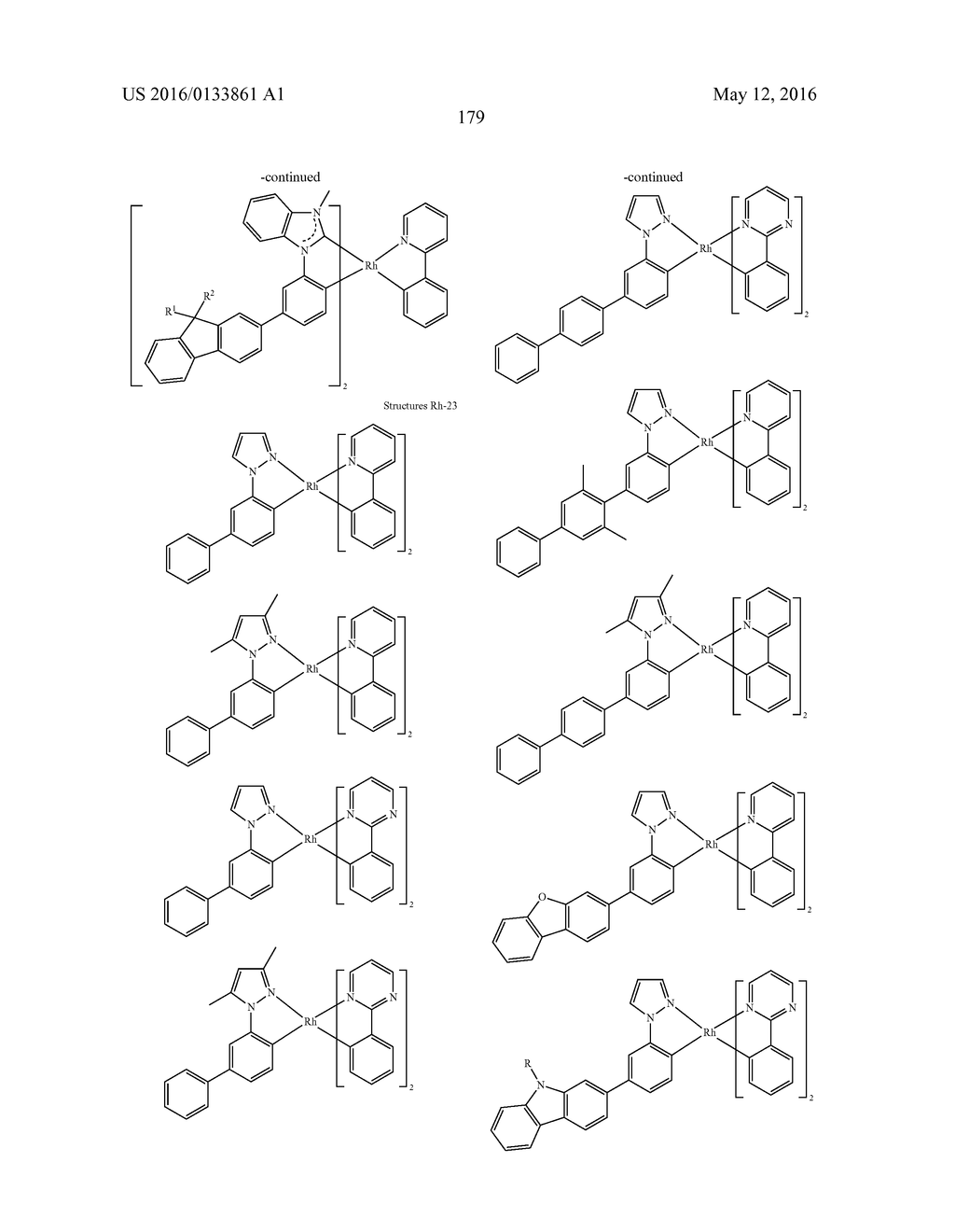 EMITTERS BASED ON OCTAHEDRAL METAL COMPLEXES - diagram, schematic, and image 188